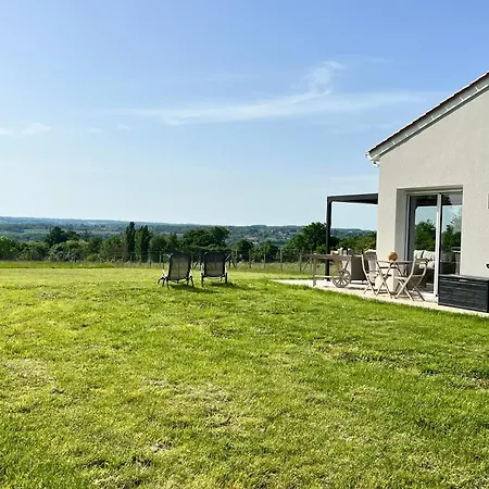 Moderne Vue Exceptionnelle Et וילה Villetoureix